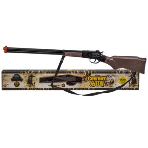 3-227.jpg Καραμπίνα Μεταλλική 8σφαιρη 69x9cm Carnavalista 23247