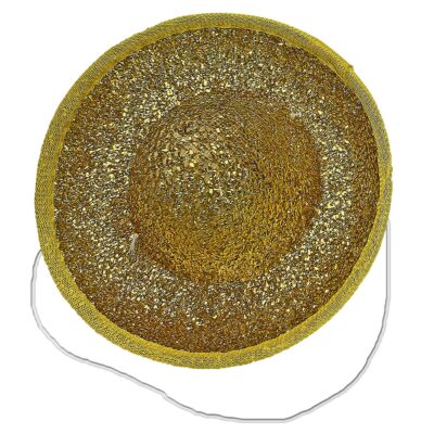 Καπελάκι Μίνι με Σκοινάκι Χρυσόσκονης Μεξικάνικο 12x7cm Carnavalista 232335