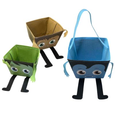 Καλάθι Γλυκών Halloween Ανθρωπάκι 19x14x14cm Carnavalista 232361