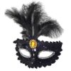 Μάσκα Βενετσιάνικη με Φτερά & Πετράδι  Carnavalista 232420