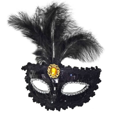Μάσκα Βενετσιάνικη με Φτερά & Πετράδι  Carnavalista 232420