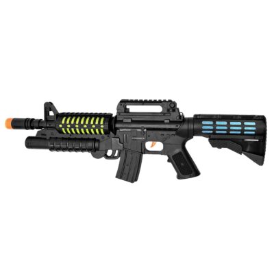 Όπλο Μπαταρίας με φως & ήχο 49x16cm Carnavalista 232432