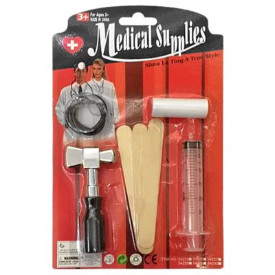 Σετ Εργαλεία Γιατρού 3τεμ 30x19cm Carnavalista 232443