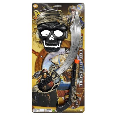 Σετ Πειρατή 3τεμ 58x29cm Carnavalista 232444