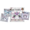 Αυτοκόλλητα Προσώπου & Νυχιών Face Gems 17x17cm Carnavalista 232479