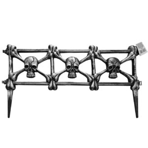 Φράχτης με Νεκροκεφαλές 57x29cm Carnavalista 232496