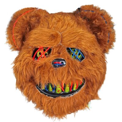 Μάσκα Τριχωτή Αρκούδα 25x25cm Carnavalista 232551