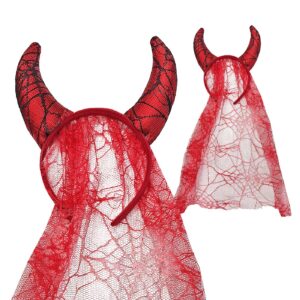 Στέκα Devil με Κέρατα & Πέπλο  Carnavalista 232556