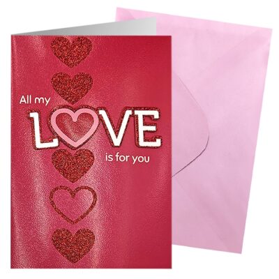 Κάρτα Ευχετήρια Αγίου Βαλεντίνου 3D Κάρτα: 26x19cm Carnavalista 232647