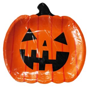 Πιάτα Χάρτινα Halloween Σετ=12 τεμ ø22cm Carnavalista 232671
