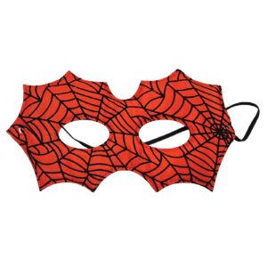 Μάσκα Ματιών Κόκκινη με Μάυρες Γραμμές 19x10cm Carnavalista 232701