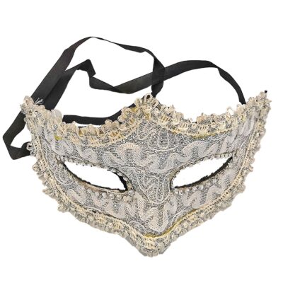 Μάσκα Βενετσιάνικη Δαντέλα 15x10cm Carnavalista 23470