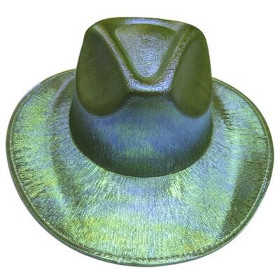 Καπέλο Γυαλιστερό Cowboy με Χρώμα  Carnavalista 23595