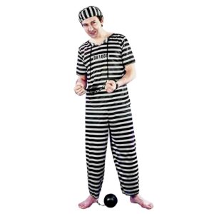 Στολή Ανδρική Φυλακισμένος  Carnavalista 23765