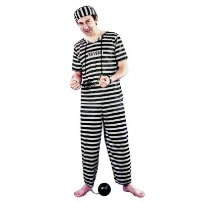 Στολή Ανδρική Φυλακισμένος  Carnavalista 23765