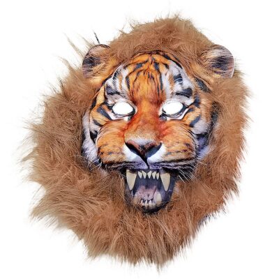 Μάσκα Άγρια ζώα με Μαλλιά-Λάστιχο  Carnavalista 23979