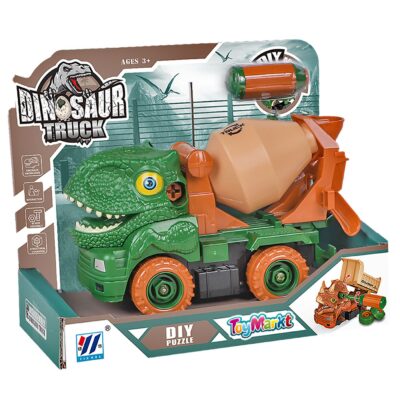 Συναρμολογούμενο Δεινοσαυράκι Μπετονιέρα 20x16x10cm ToyMarkt 913308