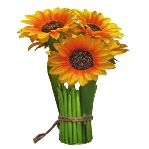 73-2052.jpg Γλαστράκι με Ηλιοτρόπια 20x6cm Bunny's 932072