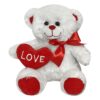 Αρκουδάκι με Φιόγκο & Κόκκινη Καρδιά 30cm ToyMarkt 99447