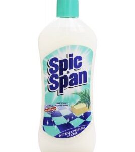 Spic & Span Υγρό Πατώματος Αντιβακτηριδιακό Marsiglia & Muschio Bianco 1lt