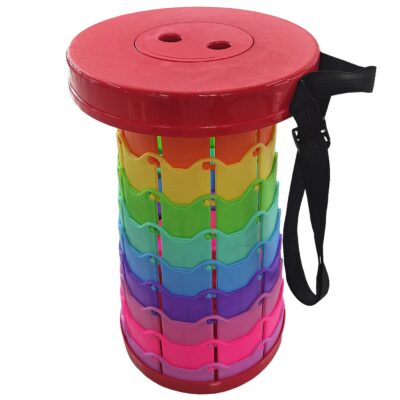 Σκαμπώ Πλαστικό Πτυσσόμενο Twist 40x ø25cm Homie 1011068