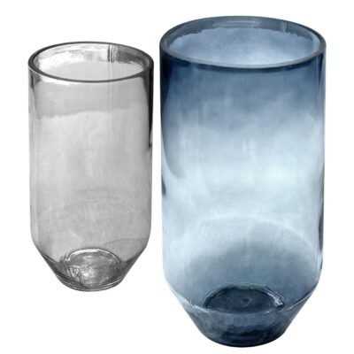 Βάζο Γυάλινο Οβάλ 22x13cm Homie 322108