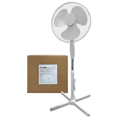 Ανεμιστήρας Ορθοστάτης 16" Συναρμολογούμενος ø40cm, H:130cm Homie 4931