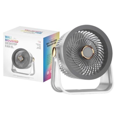 Ανεμιστήρας Επιτραπέζιος με Υποδοχή Αρώματος ø17x21x9,5cm Homie 49195