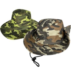 Καπέλο Cowboy Στρατιωτικό 38x35cm SummerTiempo 622271