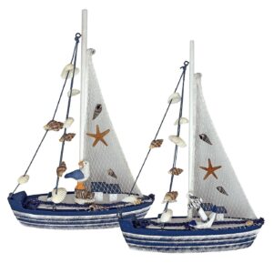 42-3103.jpg Ψαρόβαρκα Ξύλινη Μεγάλη 33x24cm SummerTiempo 623123