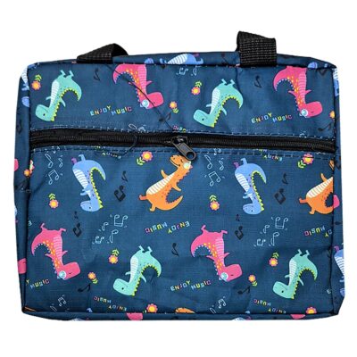 Ισοθερμικό Τσαντάκι Φαγητού Δεινόσαυρος. Με 2 Θήκες 22x19x12cm JustNote 703600