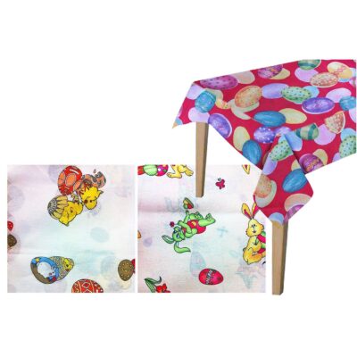 Τραπεζομαντηλο Πασχαλινό 74x74cm Bunny's 931315