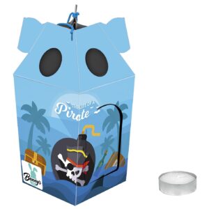 73-1348.jpg Φαναράκι με Ρεσώ Πειρατής 21x9,5cm Bunny's 931368