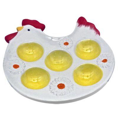 Αυγοθήκη 5 Θέσεων Κότα 19x17x3cm Bunny's 931917