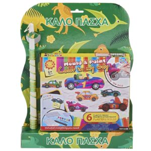 Λαμπάδα σετ 6 Μαγνητάκια & σετ Χρωματισμού 45x33cm Bunny's 931972