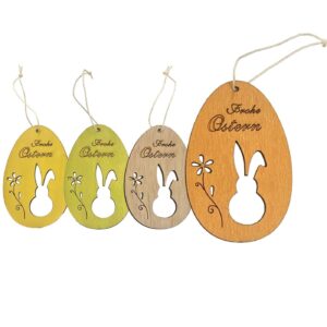 Στολίδι Κρεμαστό Αυγό Χρώματα 10x6cm Bunny's 931985