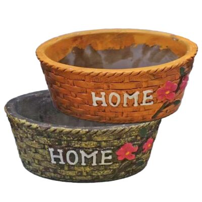 Καλάθι Κεραμικό Home 16x12x7cm Bunny's 932017