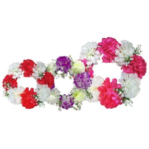 Στεφάνι 8 Λουλούδια ø30cm Bunny's 932067