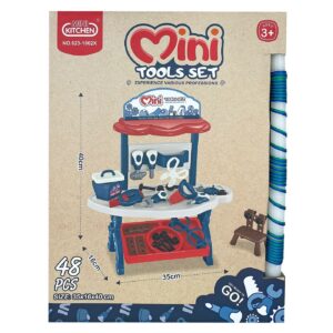 Λαμπάδα Πάγκος 48 τεμ Εργαλεία 34x25x7cm Bunny's 932116