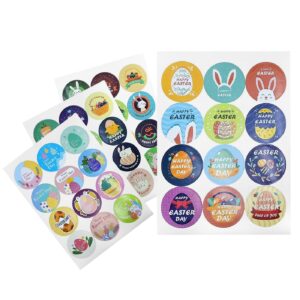 Στίκερ Πασχαλινά Στρογγυλά σετ=12 Φύλλα 18x13cm Bunny's 932138