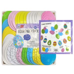 Αυγά Αφρώδη Διακοσμητικά Αυγό= ~10cm Σύνολο= 25x25cm Bunny's 932218