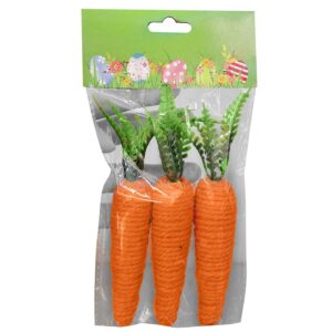 73-2274.jpg Σετ 3 Καρότα Σχοινένια 14cm Bunny's 932294