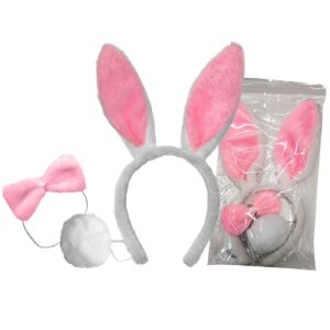 73-2294.jpg Στέκα Αυτιά Λαγού με Παπιγιόν & Ουρά σετ Bunny's 932314