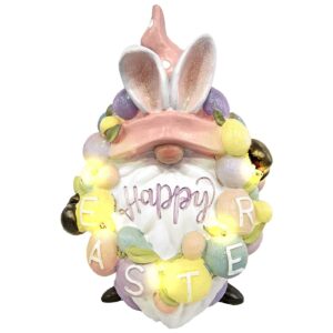 73-2302.jpg Λαγός Νάνος Polyresin με φως 27x17x12cm Bunny's 932322