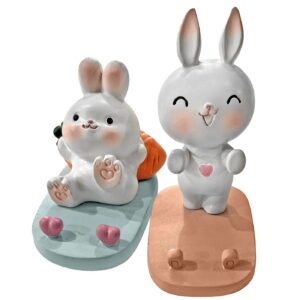 73-2305.jpg Λαγουδάκι Διακοσμητικό Polyresin ~8cm Bunny's 932325