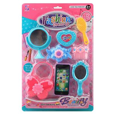 Σετ Ομορφιάς 8τεμ σε Καρτέλα 44x28,5cm ToyMarkt 971355