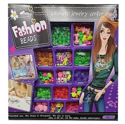 Χάντρες για Κοσμήματα σετ 22x21x2,5cm ToyMarkt 971361