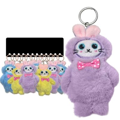 Μπρελόκ Αρκουδάκι με Παπιγιόν 13x8cm ToyMarkt 99555