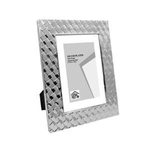 Κορνίζα Επάργυρη Καρό 10x15cm Homie 321951