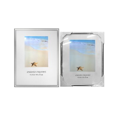 Κορνίζα Αλουμινίου Ασημί 10x15cm Homie 322048